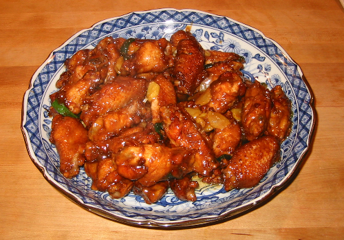 Chicken Wings With Oyster Sauce 